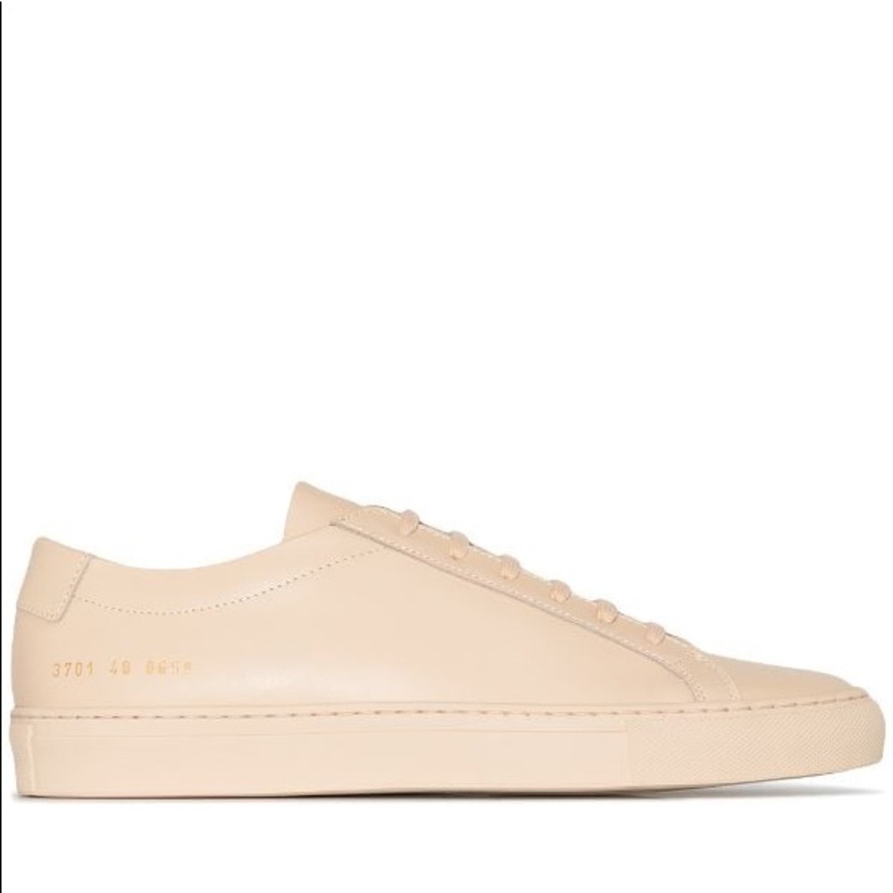 Common Projects Achilles Lowtop Women's Natural Sneakers US 10 EU 41